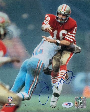 Lot #1503 Joe Montana Signed Photographs - Image 1