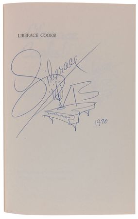 Lot #920 Liberace Book - Image 1