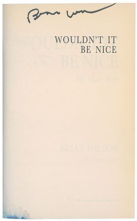 Lot #814 Beach Boys: Brian Wilson Book - Image 1
