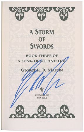 Lot #632 George R. R. Martin - Image 1