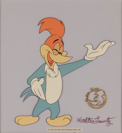 Lot #702 Walter Lantz Cel - Image 1