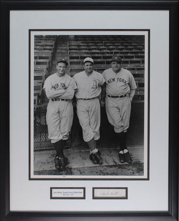 Lot #1410 Babe Ruth Signature - Image 2