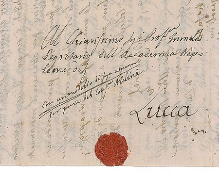 Lot #125 Giovanni Aldini Handwritten Letter Signed - Image 4