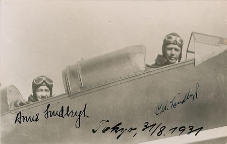 Lot #432 Charles and Anne Lindbergh: A visit to Tokyo while scouting the great circle course - Image 1