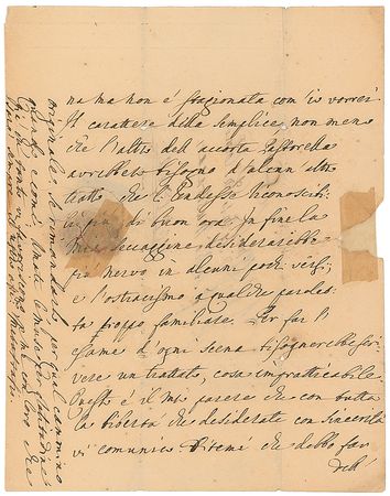 Lot #736 Pietro Metastasio Handwritten Letter Signed - Image 3