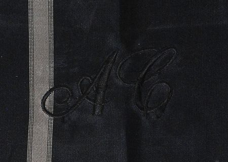 Lot #2125 Al Capone: A superb and well-documented silk scarf originally obtained from Capone?s widow - Image 2
