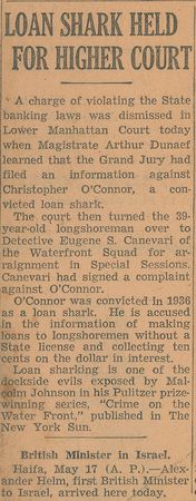 Lot #2205 NYPD Loan Shark Deposition - Image 2