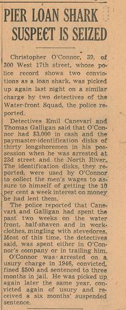 Lot #2205 NYPD Loan Shark Deposition - Image 3