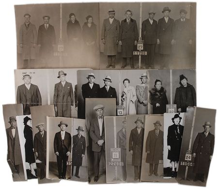Lot #2209 NYPD Mobster Lineup Photos: Classic gangsters pose for New York’s Finest - Image 2