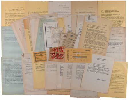 Lot #2198 NYPD Communist Meetings Group Lot - Image 1