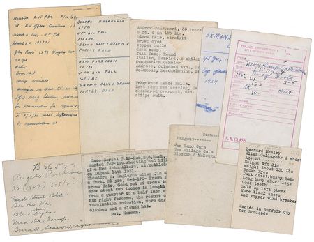 Lot #2179 Criminal Information Photos Photographs - Image 1