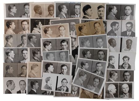 Lot #2210 NYPD Mobster Mug Shots Mugshots - Image 2