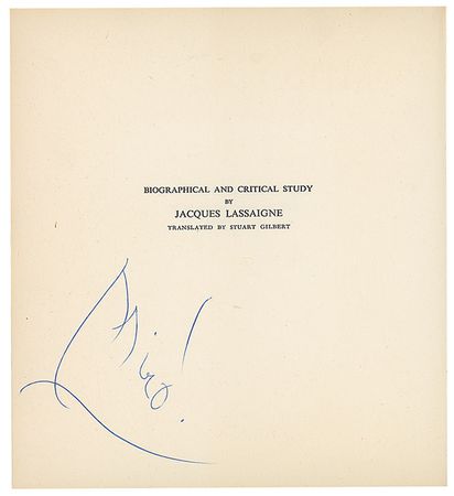 Lot #556 Joan Miro Book - Image 1