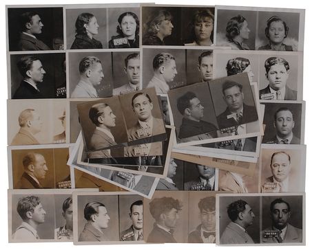 Lot #2213 NYPD Mobster Mug Shots - Image 2