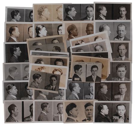 Lot #2214 NYPD Mobster Mug Shots Mugshots - Image 2