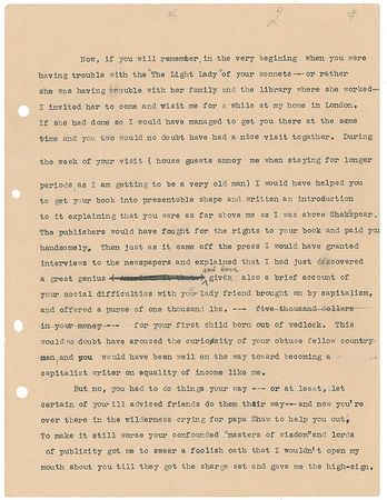 Lot #567 George Bernard Shaw - Image 2