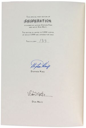 Lot #623 Stephen King Book - Image 1