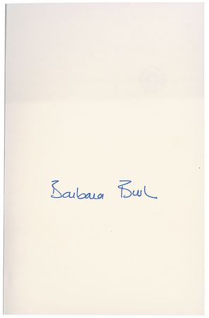 Lot #114 George and Barbara Bush Books - Image 2