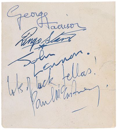 Lot #751 Beatles: 1963 ?Fab Four? Hoffman publicity portrait - Image 1