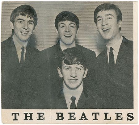 Lot #751 Beatles: 1963 ?Fab Four? Hoffman publicity portrait - Image 2
