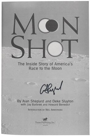 Lot #443 Alan Shepard Book - Image 1
