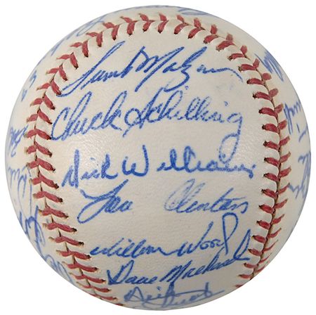 Lot #1439 Boston Red Sox: 1963 Baseball - Image 1