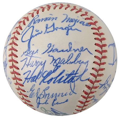 Lot #1439 Boston Red Sox: 1963 Baseball - Image 3