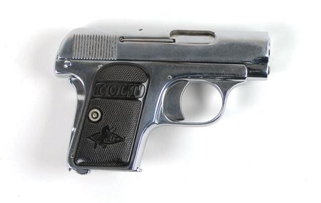 Lot #2080 Bonnie Parker: 1908 Pocket Automatic taken from Parker’s purse by Deputy Sheriff Oakley and given to a local passerby just minutes after the final ambush - Image 2