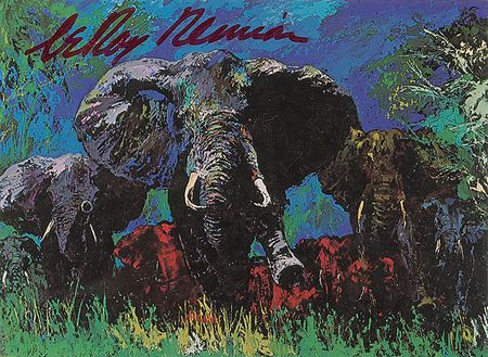 Lot #642 LeRoy Neiman Postcards - Image 1
