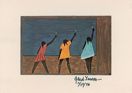 Lot #626 Jacob Lawrence Postcards - Image 1