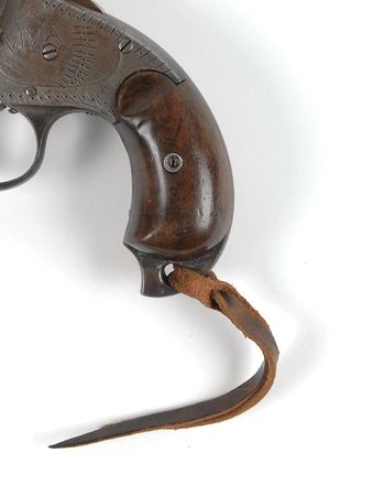 Lot #2036 Merwin, Hulbert and Co. Large Frame Double-Action Revolver with Bird?s-Head Butt Revolver - Image 3
