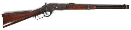 Lot #2064 Winchester Model 1873 Lever Action Saddle Ring Carbine Rifle - Image 2