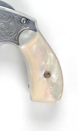 Lot #2032 Factory Engraved Smith and Wesson ‘Baby Russian’ Revolver Revolver - Image 3