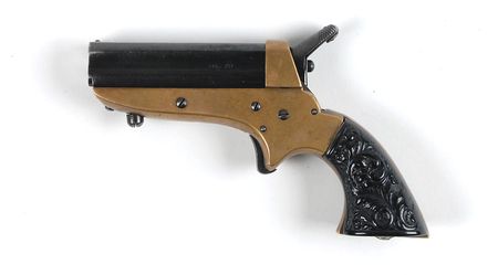 Lot #2061 New Arms Copy of a Sharps Four-Shot Pepperbox Pistol Pistol - Image 1