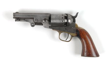 Lot #2034 Manhattan ‘Navy Type’ Percussion Revolver Revolver - Image 1