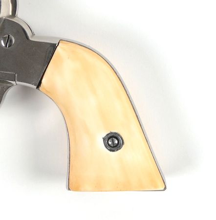 Lot #2039 Remington Model 1875 Single-Action Army Revolver with Ivory Grips Revolver - Image 3