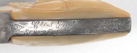 Lot #2020 Clint Peoples? Engraved Smith and Wesson .44 Special Hand Ejector Double Action Revolvers Revolvers - Image 9