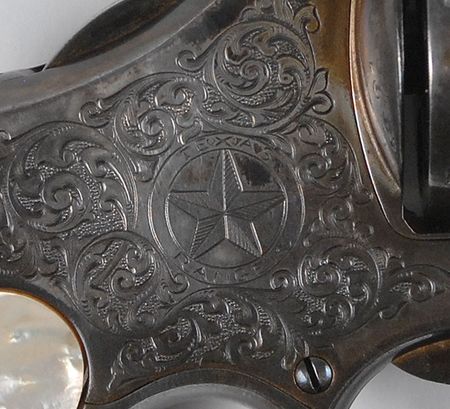 Lot #2020 Clint Peoples? Engraved Smith and Wesson .44 Special Hand Ejector Double Action Revolvers Revolvers - Image 12
