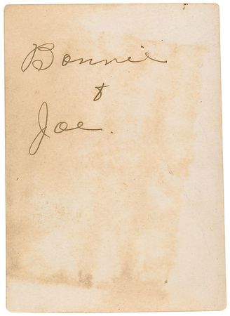 Lot #2097 Bonnie Parker: One of the last known photographs of Bonnie Parker, taken just months before the ambush that ended her life - Image 2