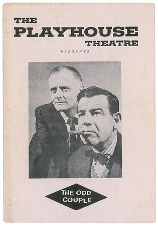 Lot #1266 Odd Couple Playbill - Image 2