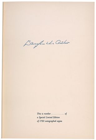 Lot #349 Douglas MacArthur Book - Image 1