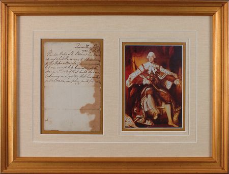 Lot #164 King George III: Criticizing Catherine the Great?s court, a ?system that has neither justice, reason, nor policy for its foundation? - Image 1