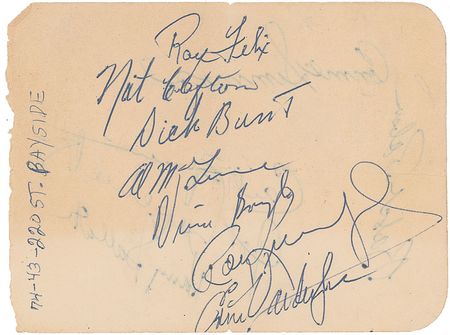 Lot #1510 NY Knicks Signature - Image 1