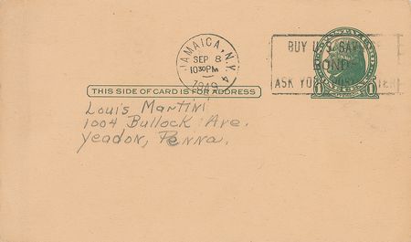 Lot #1406 Jackie Robinson Signature - Image 2