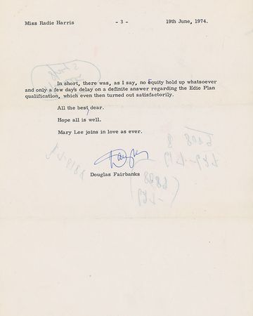 Lot #1159 Douglas Fairbanks, Jr - Image 2