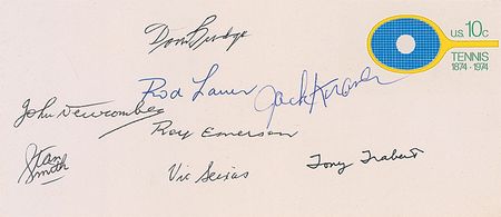 Lot #1545 Tennis: Wimbledon Champions Envelopes - Image 1