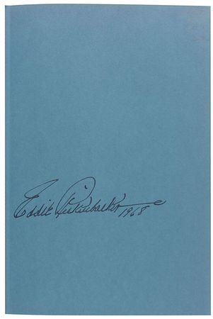 Lot #390 Eddie Rickenbacker Book - Image 1