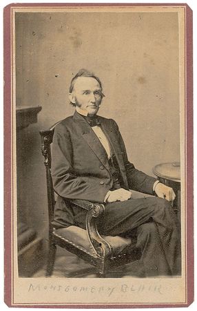 Lot #312 Montgomery Blair Signed Document - Image 2
