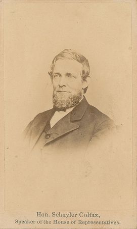 Lot #316 Schuyler Colfax Handwritten Letter Signed - Image 2
