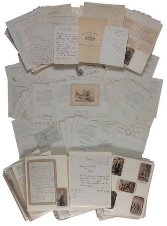 Lot #339 Sanitary Fair Collection: Supporting Union soldiers in an extensive collection of over 300 autographs, photos, and ephemera - Image 1